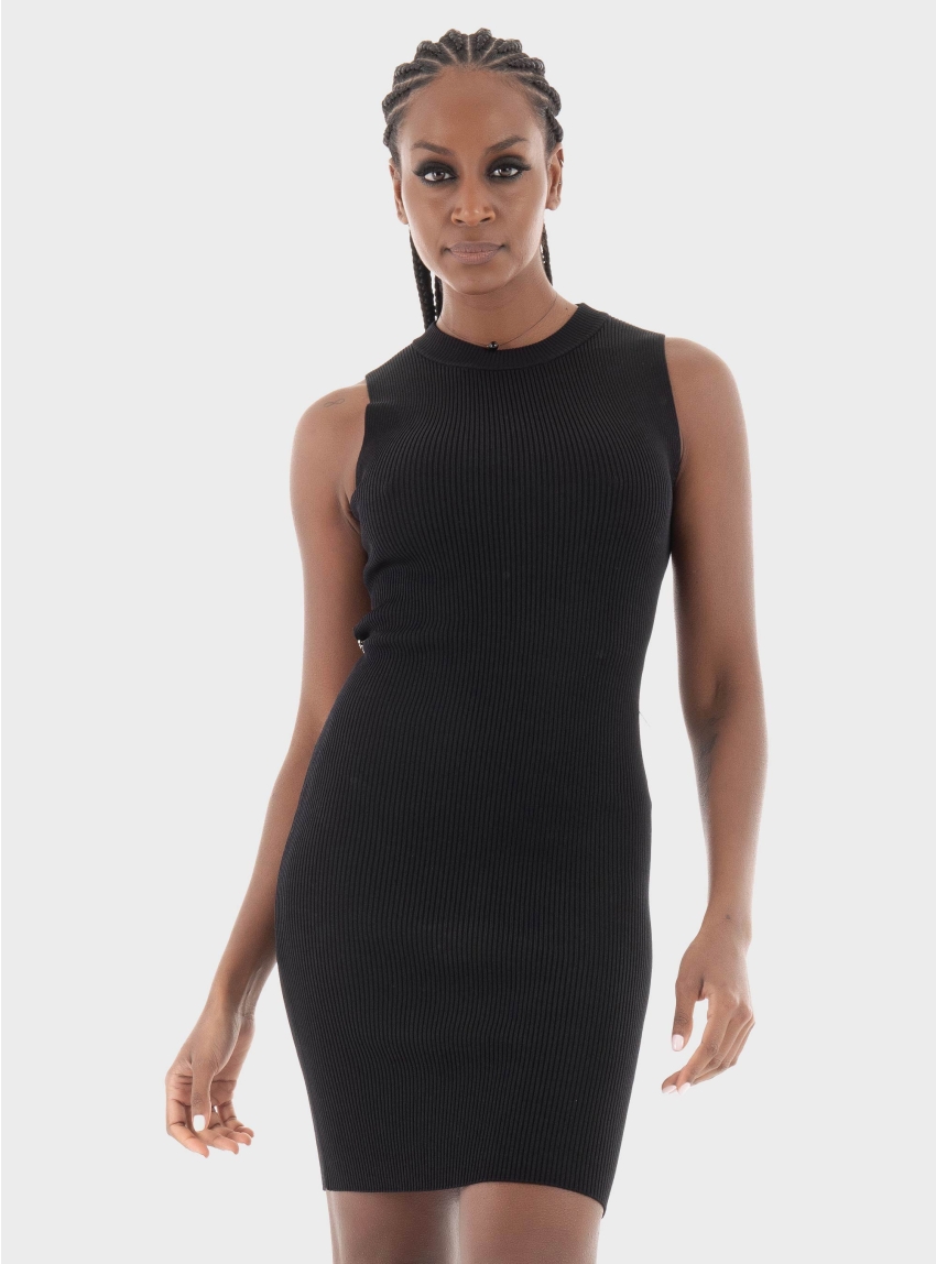 HUGO Knit Slim Fit Dress Sepinny - Black