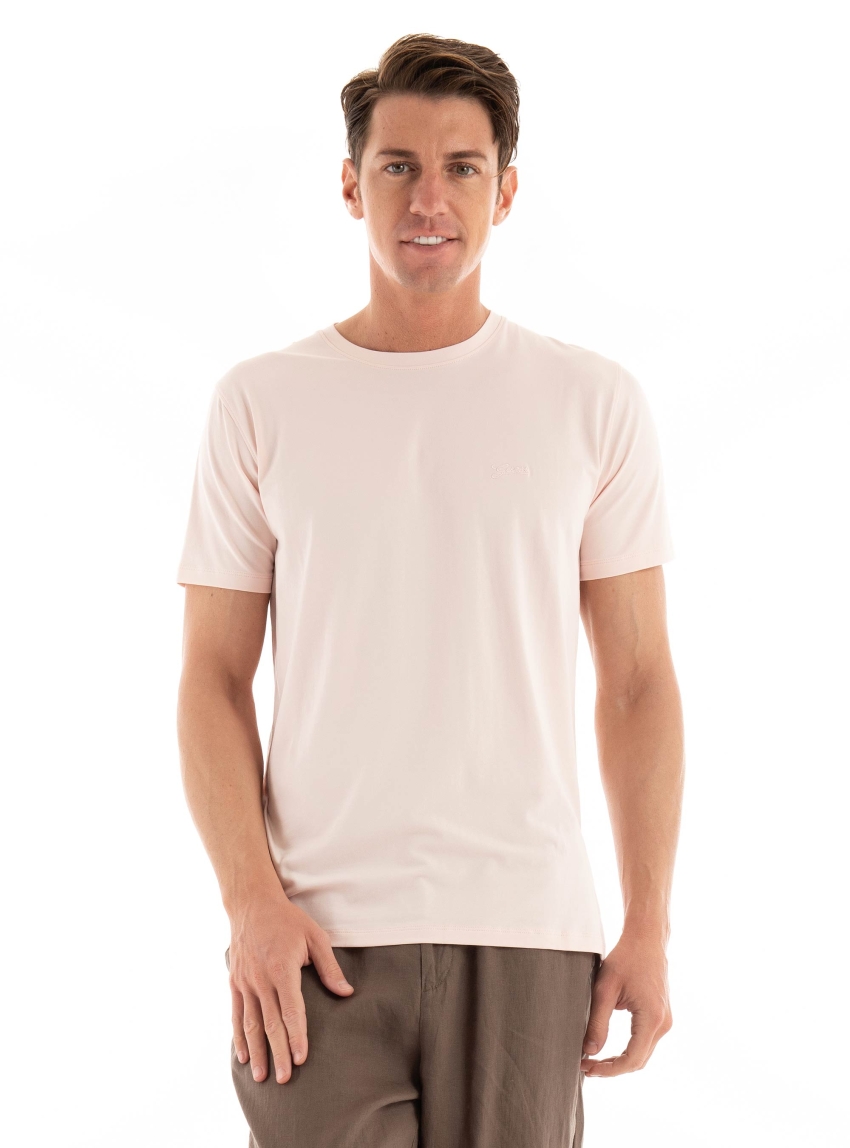 Guess Basic Pima Tee - Pink
