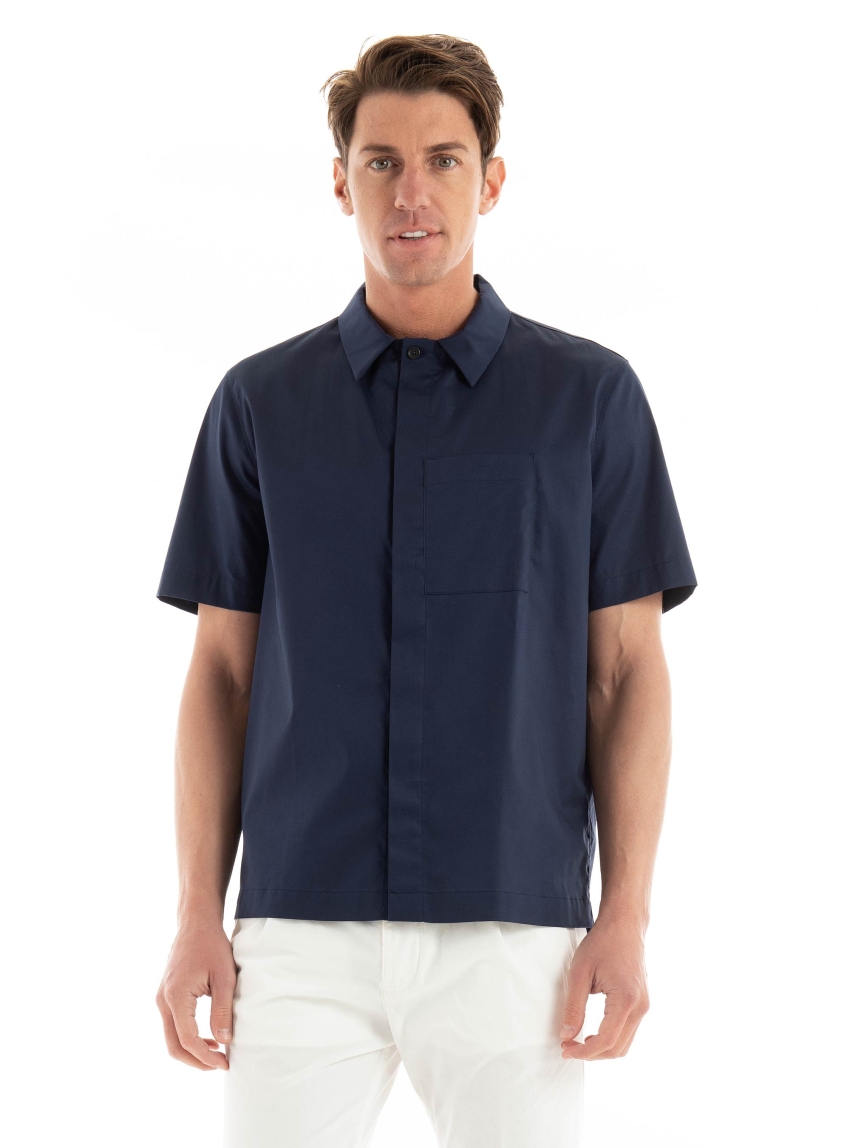 Drykorn Teed Casual Shirt - Blue