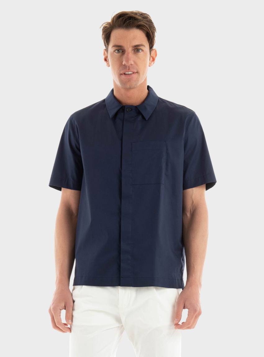 Drykorn Teed Casual Shirt - Blue