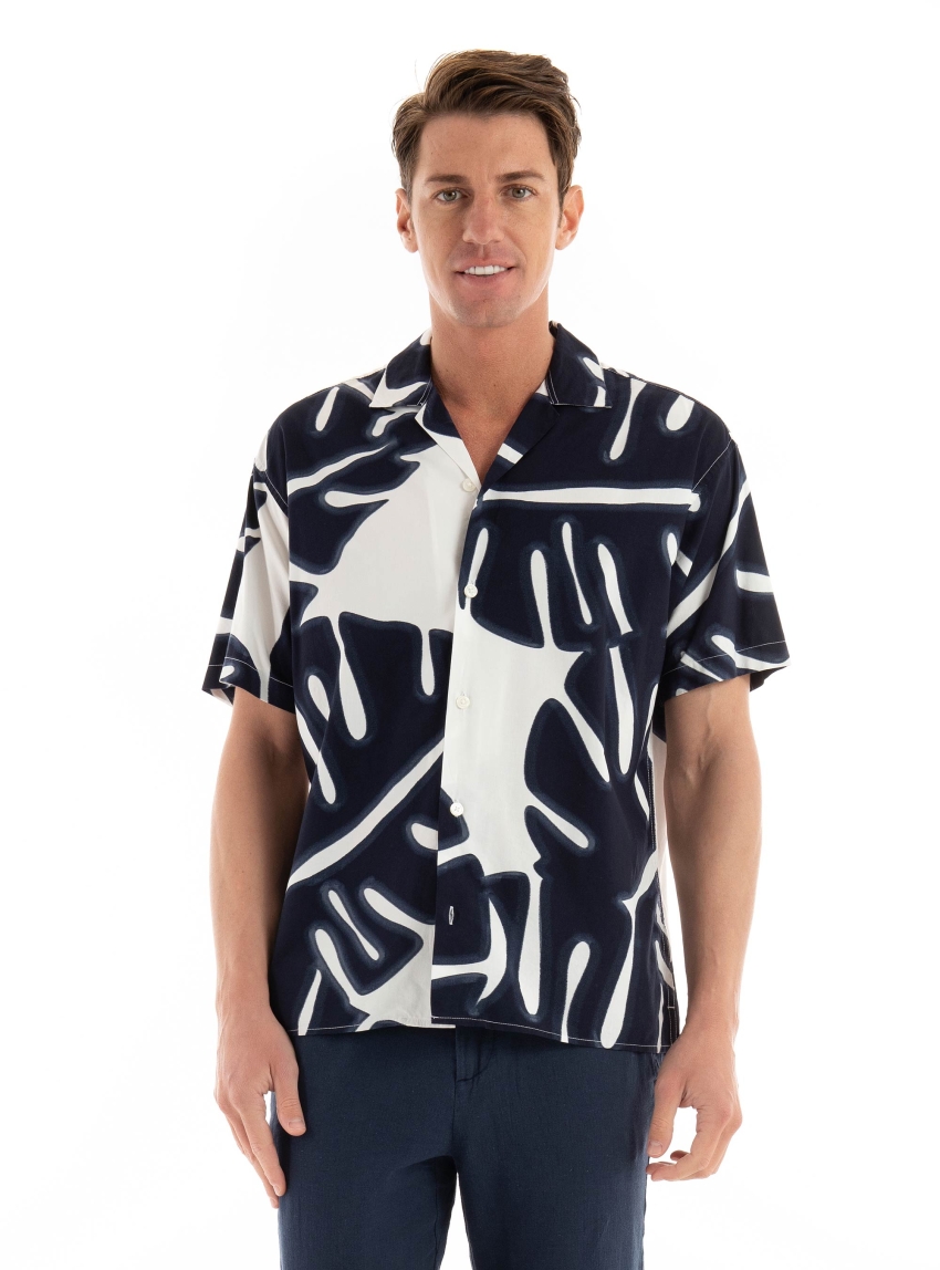 Jack & Jones Lapalma Resort Shirt - White