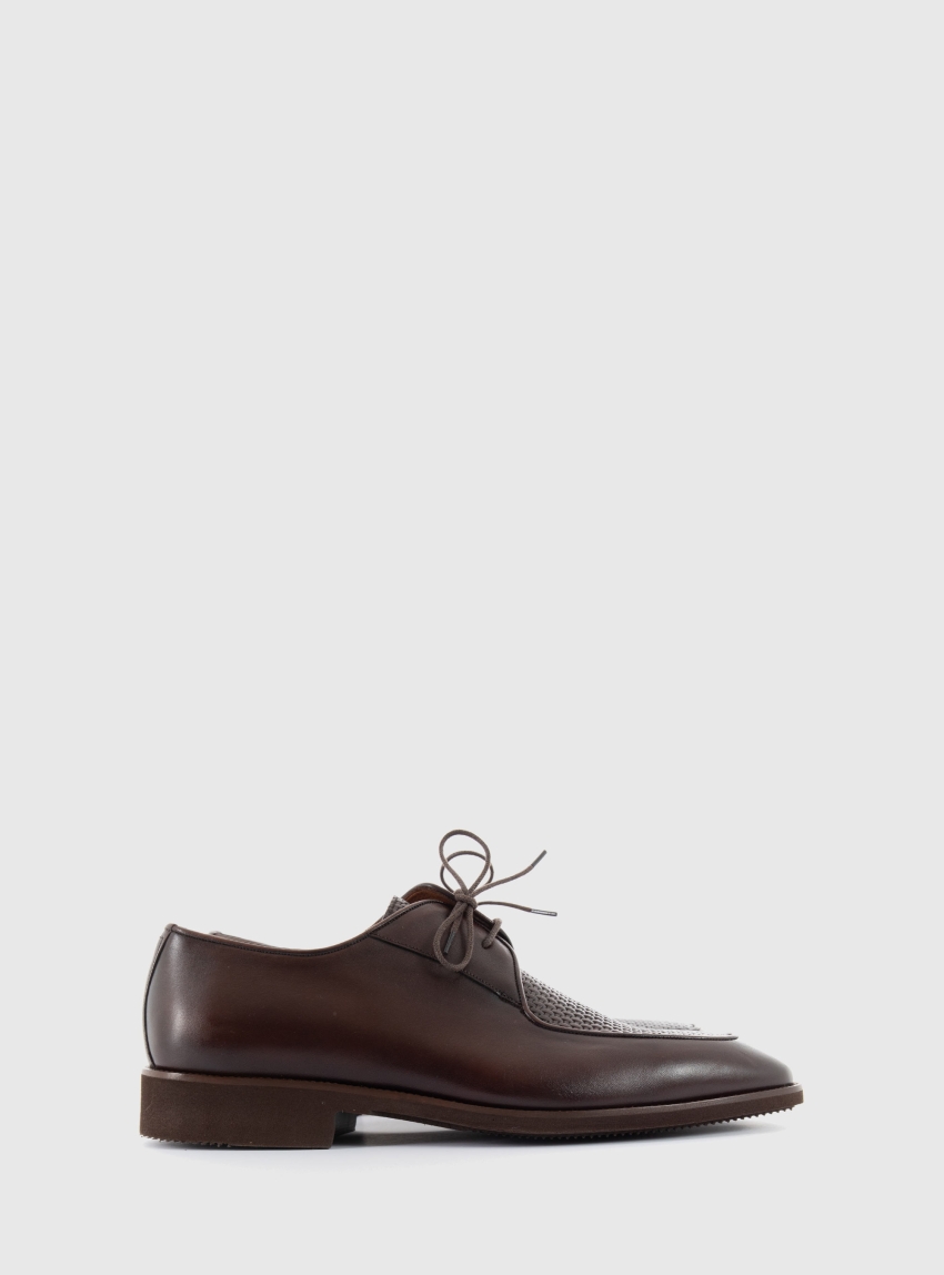 Phillippe Lang Lace Up Shoes - Brown