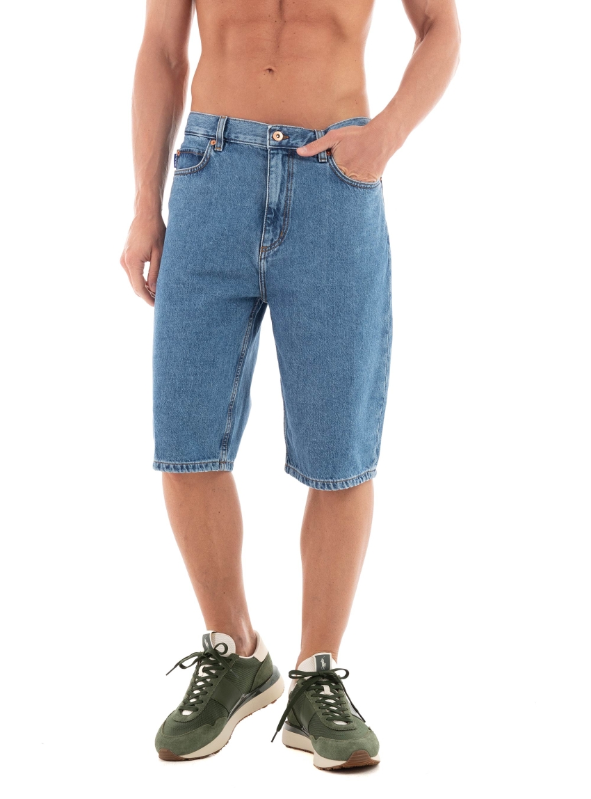 HUGO Denim Shorts Skate - Medium Aged Denim