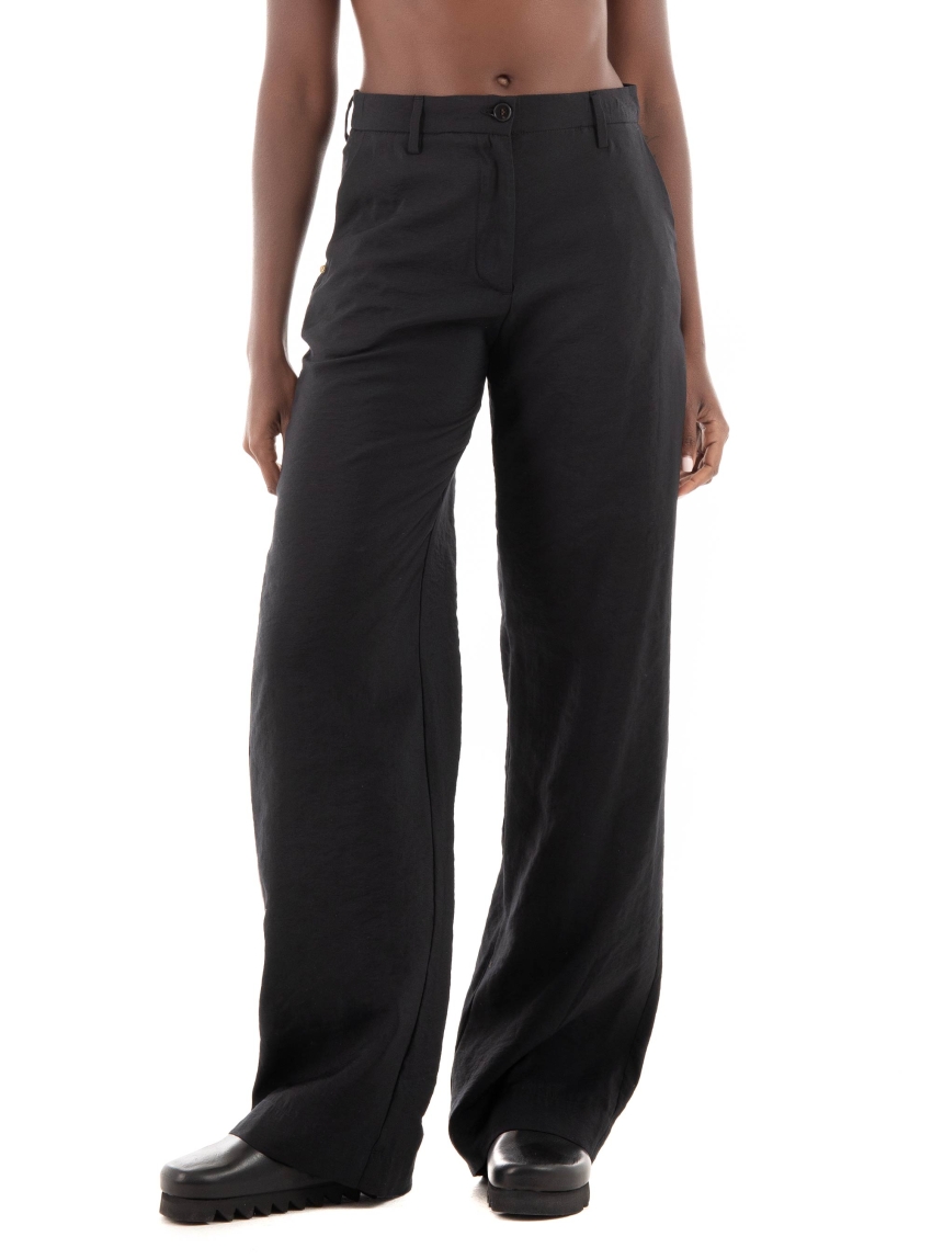White Sand Pants - Black