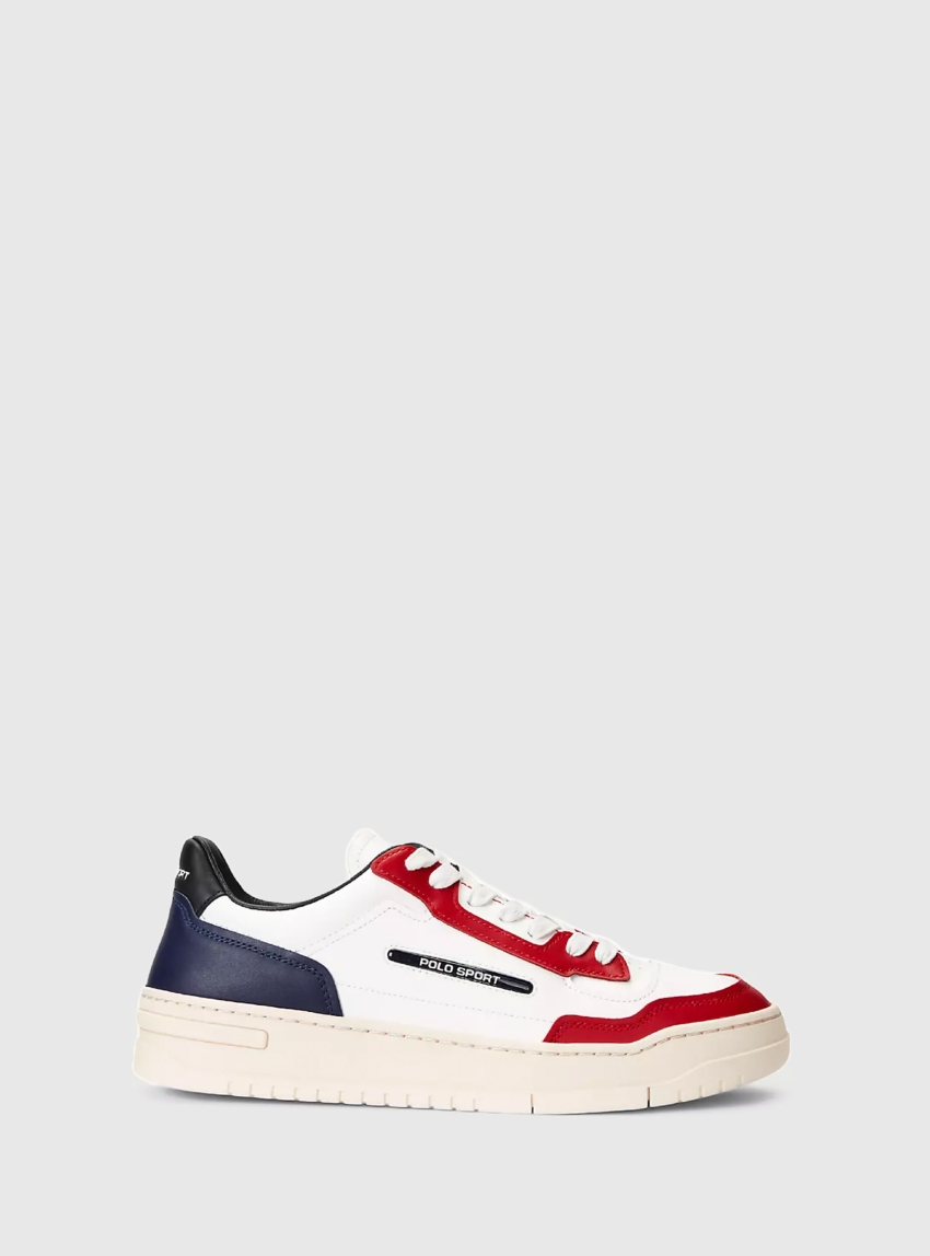 Polo Ralph Lauren PS 300 Low Top Lace Sneakers - White