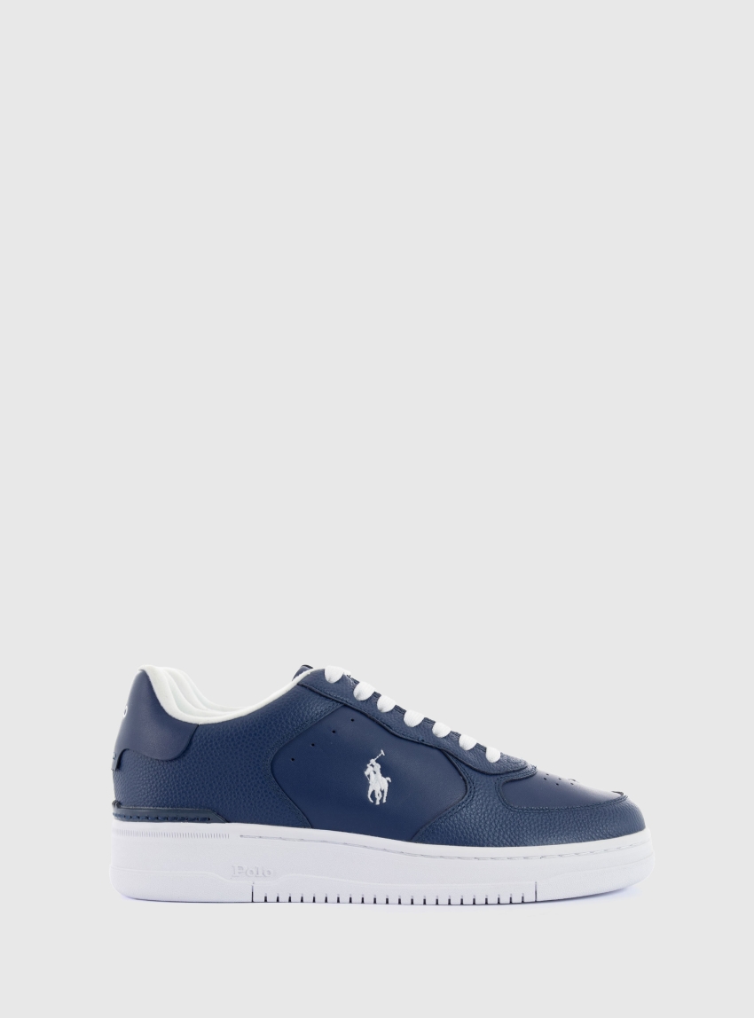 Polo Ralph Lauren Masters CRT Low Top Lace Sneakers - Blue