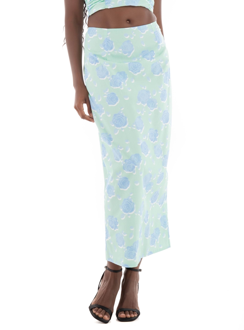 Glamorous Skirt - Light Aquamarine