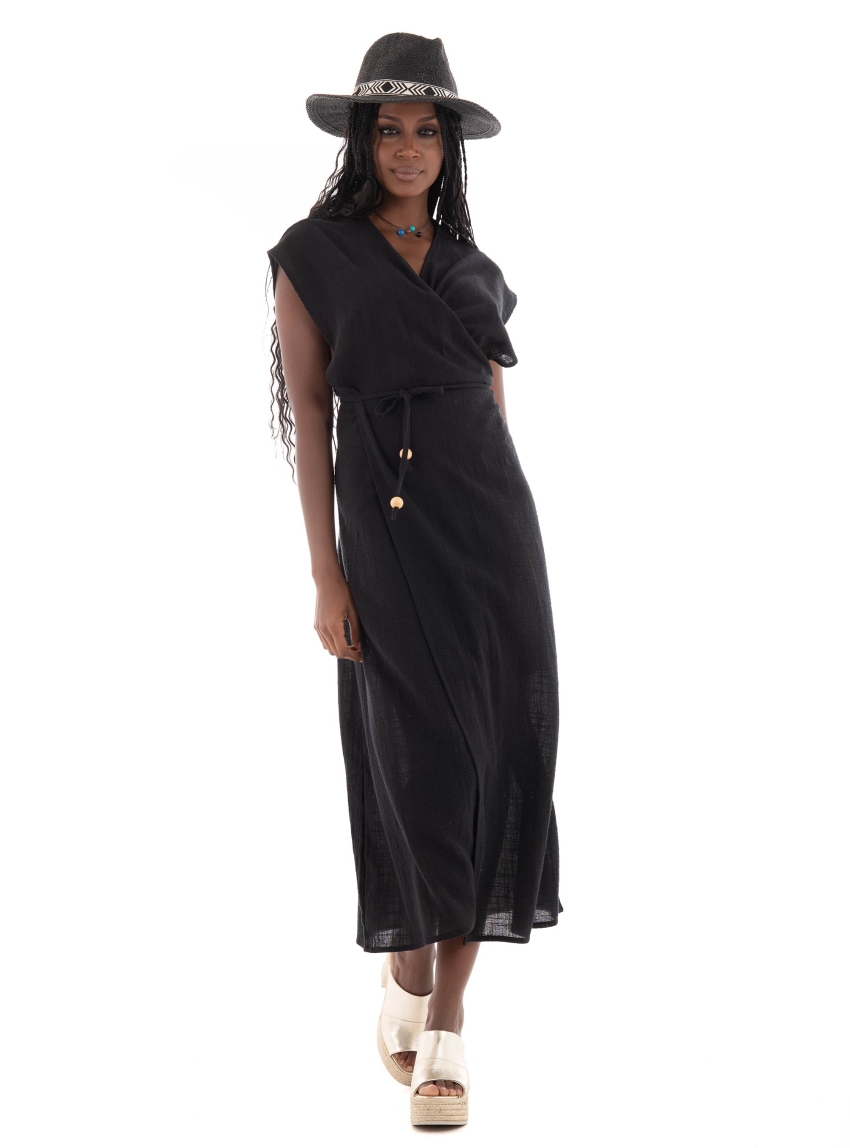 Collectiva Noir Loris Dress - Black