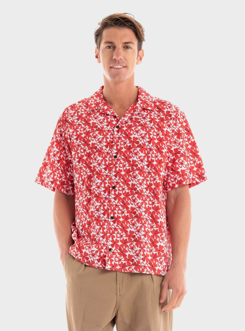 Gabba Diego Lush Resort Shirt - Multi Colors