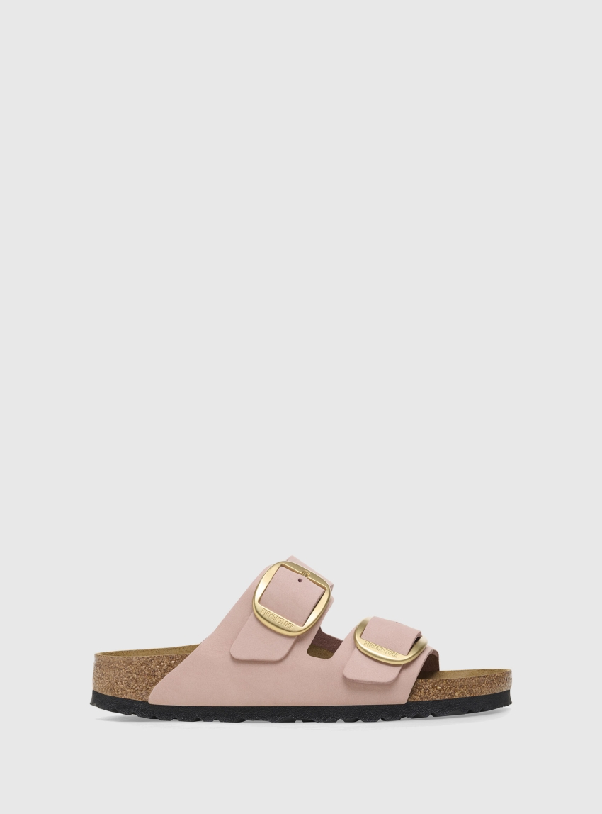 Birkenstock Arizona Big Buckle Narrow Fit Sandals - Light Pink