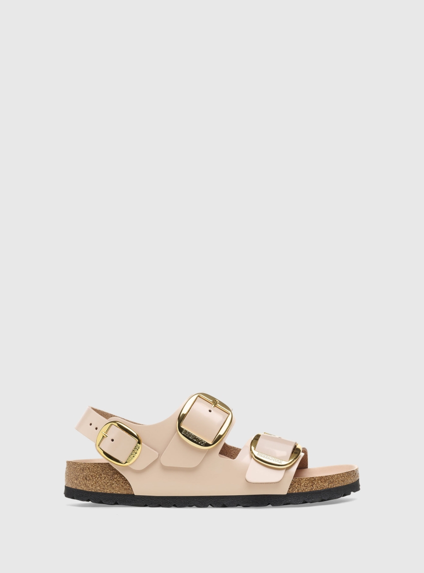 Birkenstock Milano Big Buckle Narrow Fit Sandals - Light Salmon