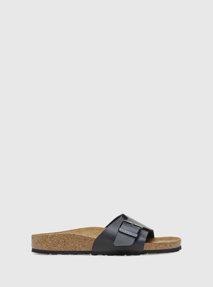 Birkenstock Catalina Bs Birko Flor Narrow Fit Sandals - Black