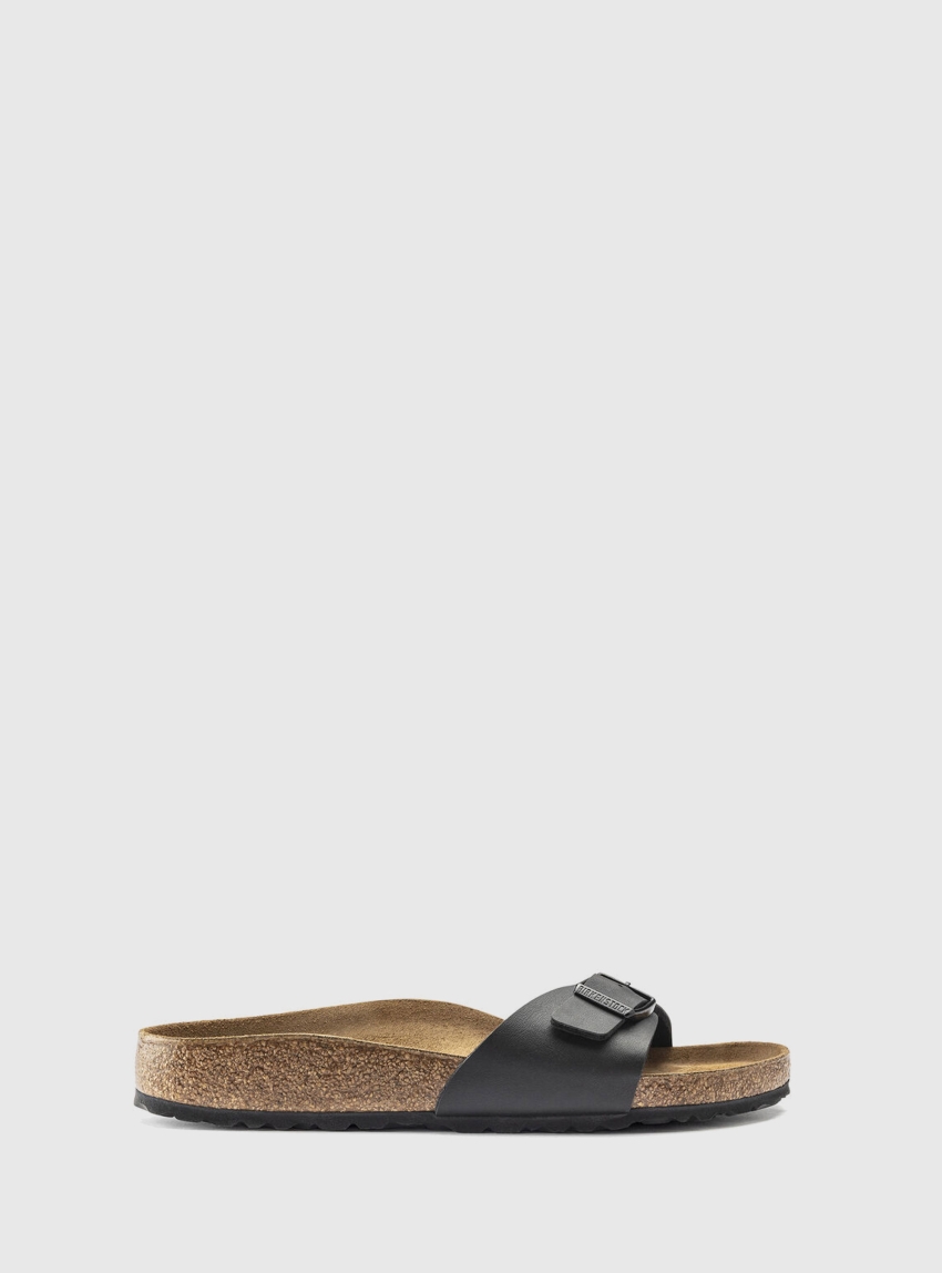 Birkenstock Madrid Birko-Flor Sandals Narrow Fit - Black