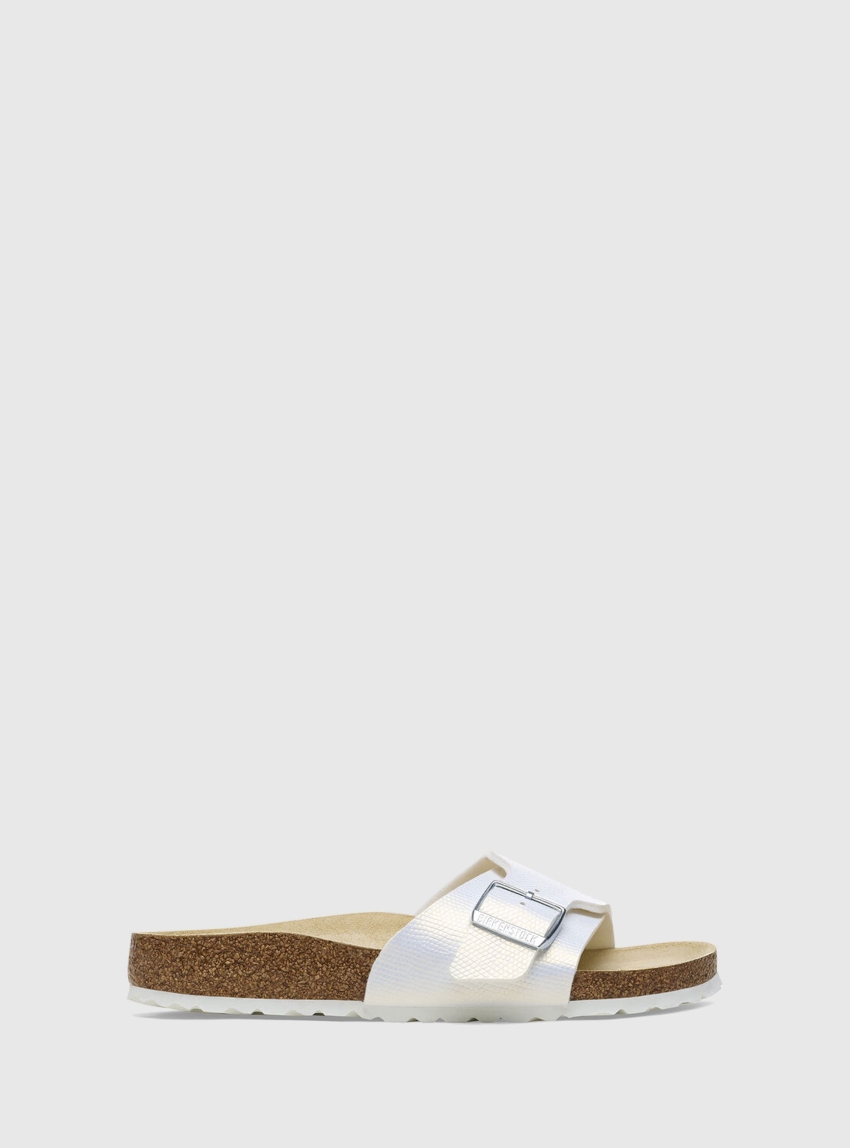 Birkenstock Catalina Birko-Flor Narrow Fit Sandals - White