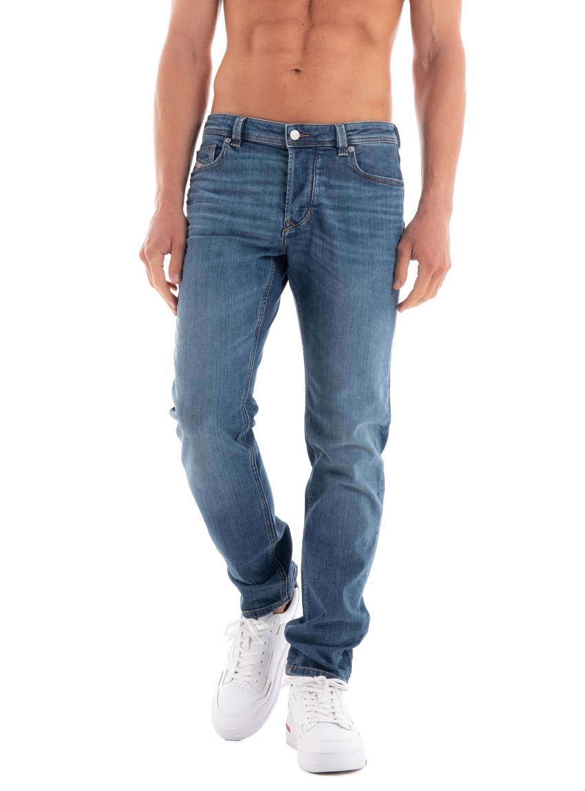 Diesel Tapered Jeans 1986 Larkee-Beex 0Kial - Medium Aged Denim