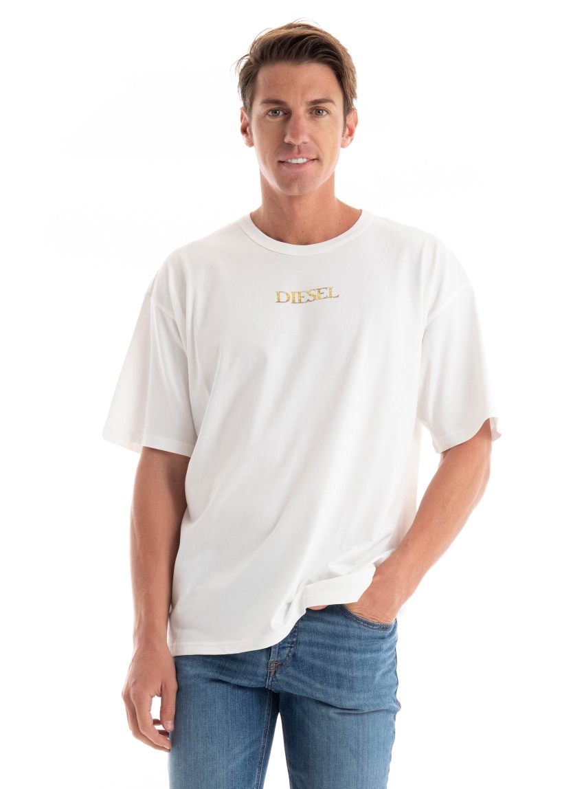 Diesel T-Shirt T-Boxt-Q20 - Off White