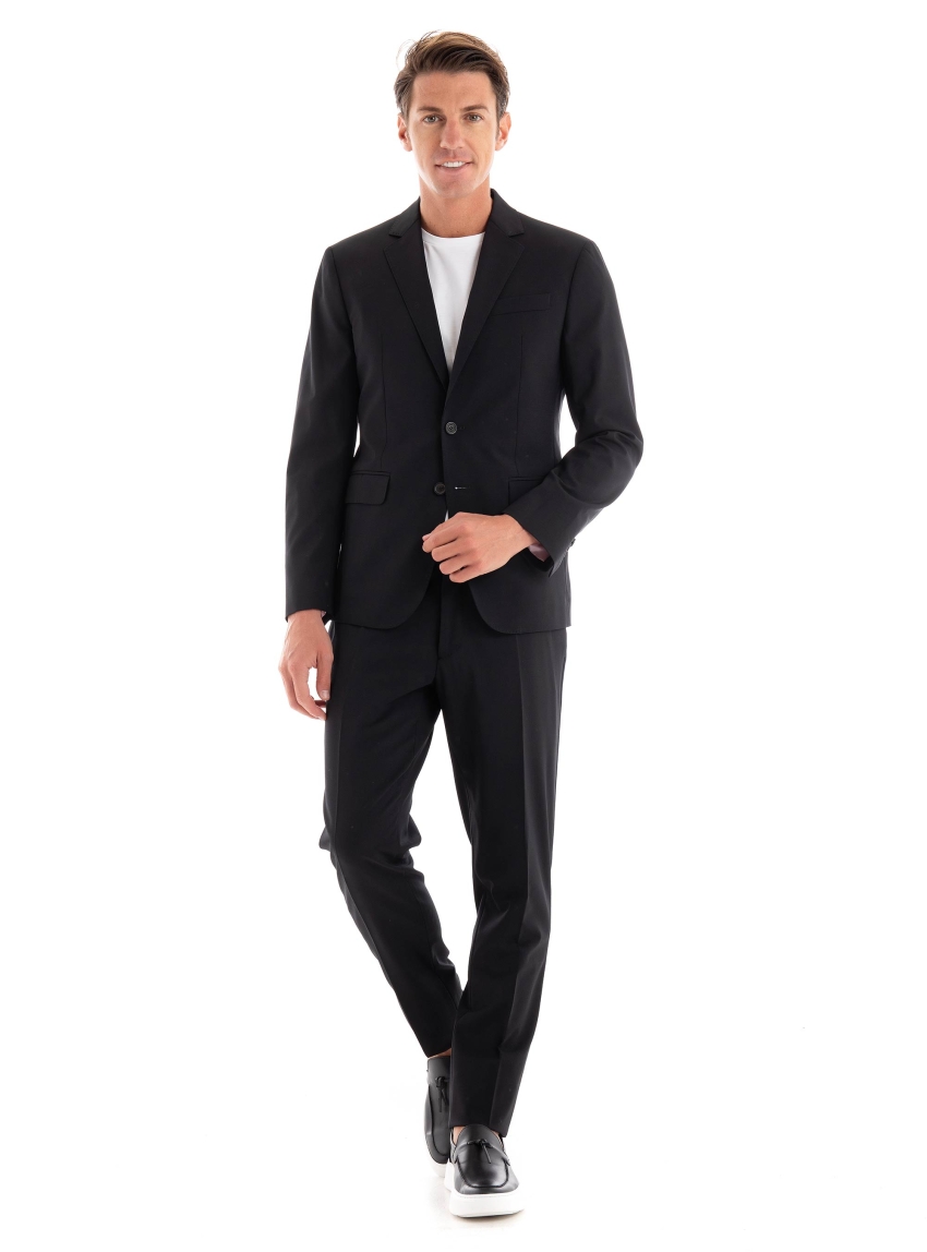 Dsquared Slim Fit Paris Suit - Black