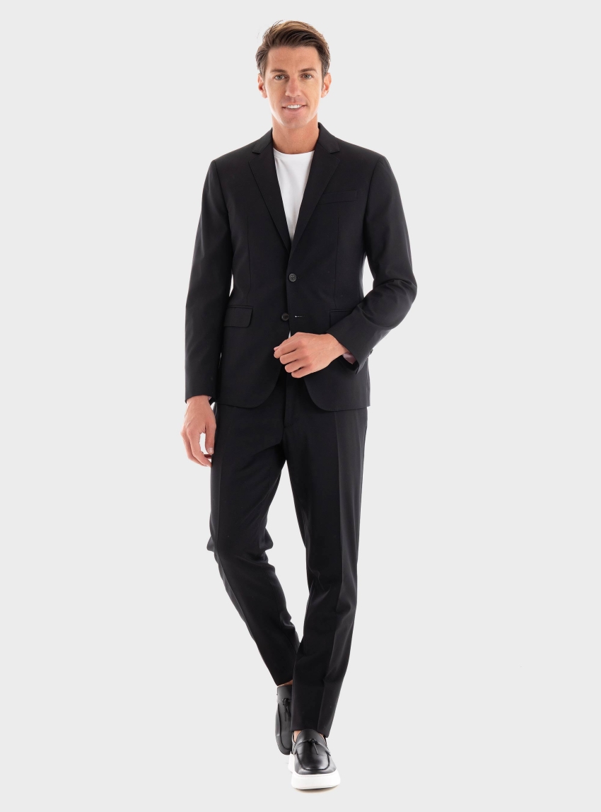 Dsquared Slim Fit Paris Suit - Black