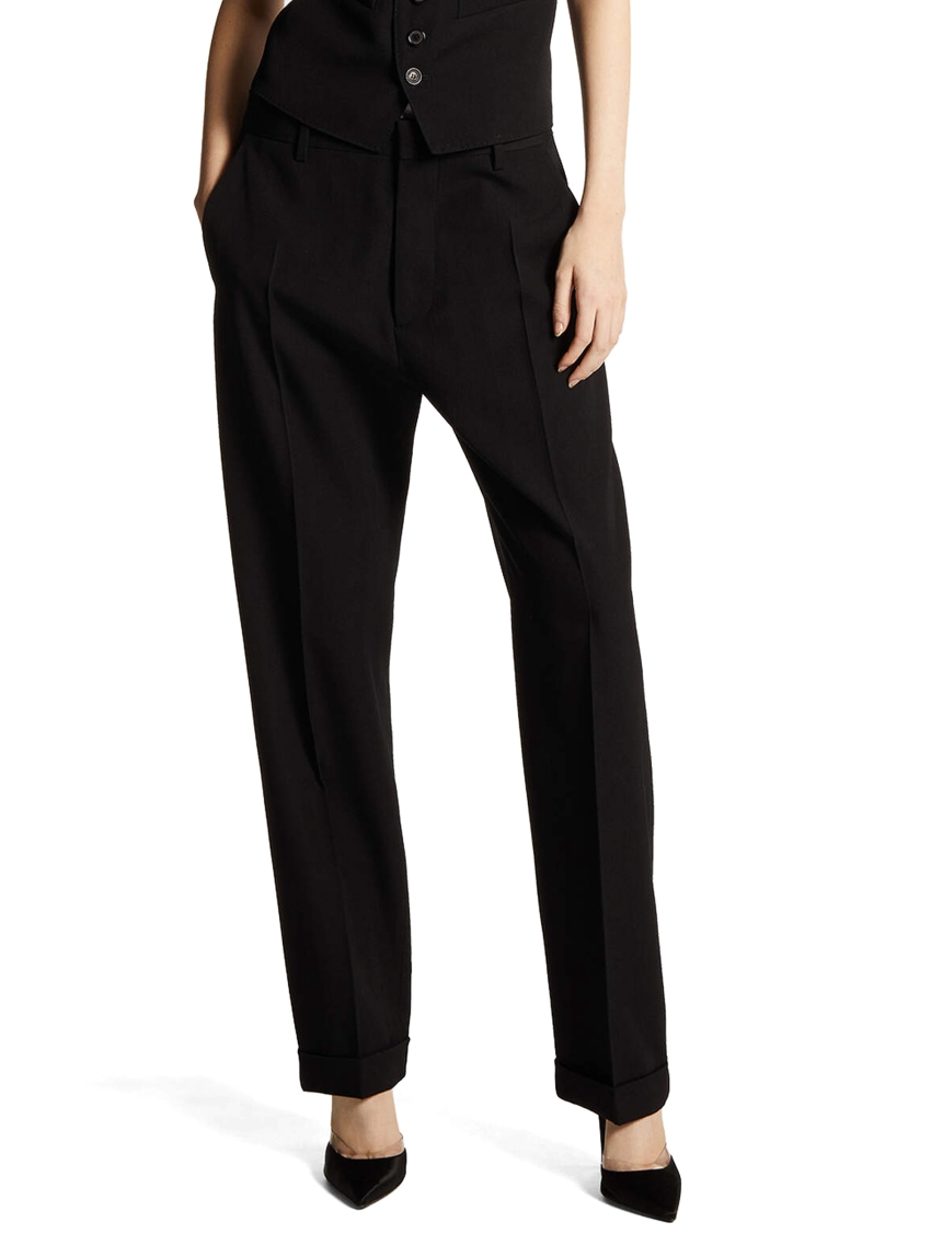 Dsquared Dean Classic Straight Pants - Black