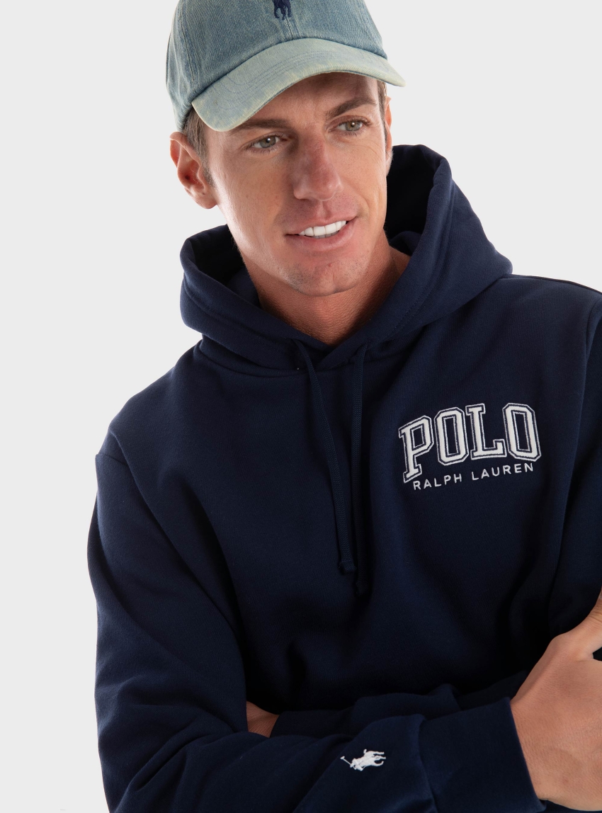 Polo Ralph Lauren Loopback Fleece Hoodie - Navy