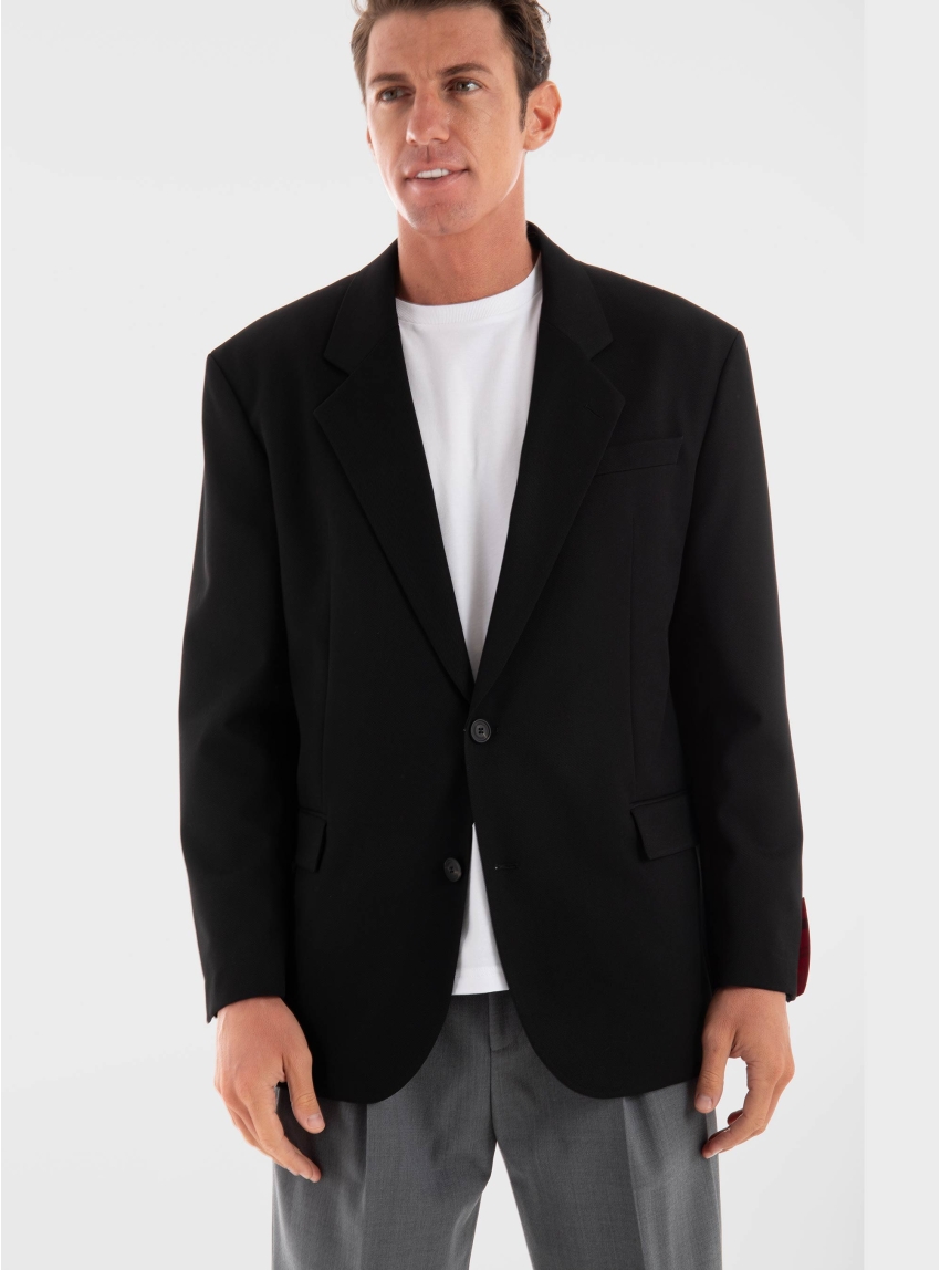 HUGO Modern Fit Blazer Ulan243X_ALL - Black