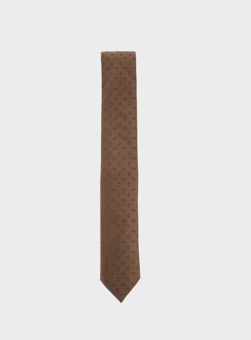 HUGO Tie cm 6 - Brown