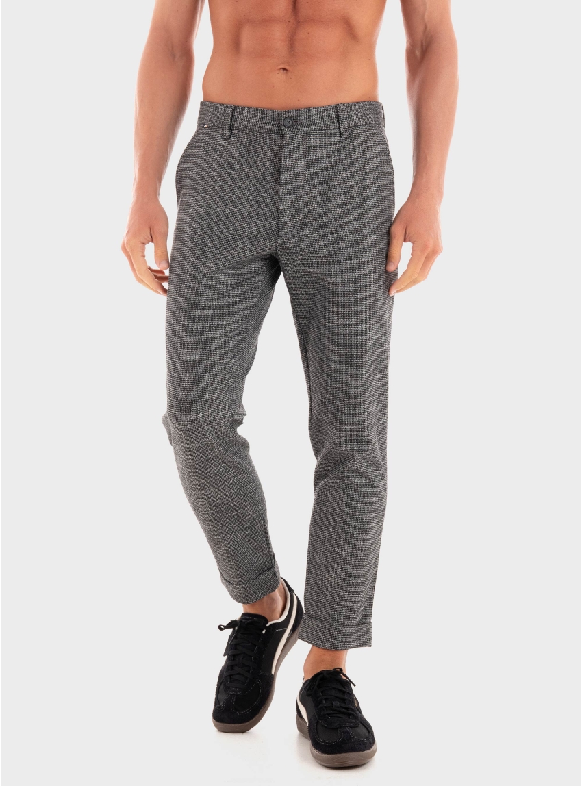 BOSS Regular Fit Trousers H-Kane-IDS-TU - Black