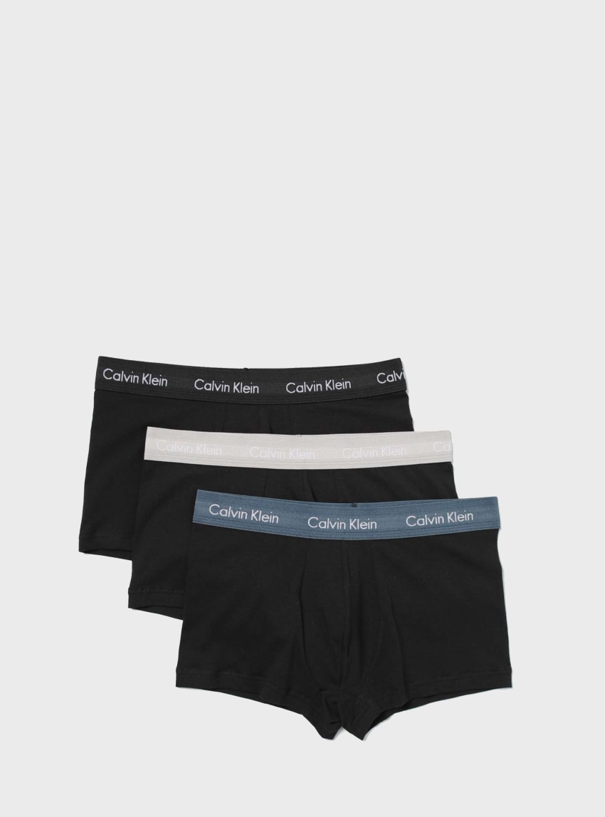 Calvin Klein 3 Pack Low Rise Trunks - Multi Colors