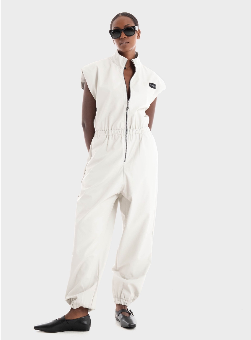Collectiva Noir Blake Jumpsuit - Off White