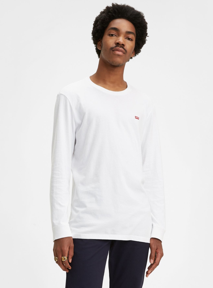 Levi's The Original Long Sleeve Tee - White