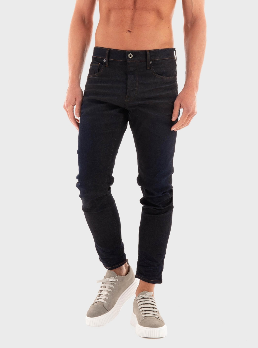 G-Star 3301 Regular Tapered Jeans - Dark Aged Denim