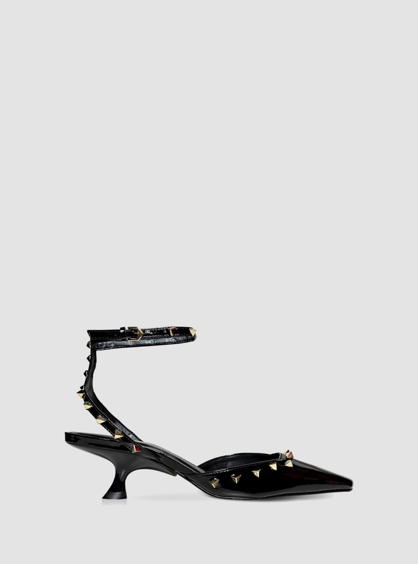 Carrano Studs Heels - Black