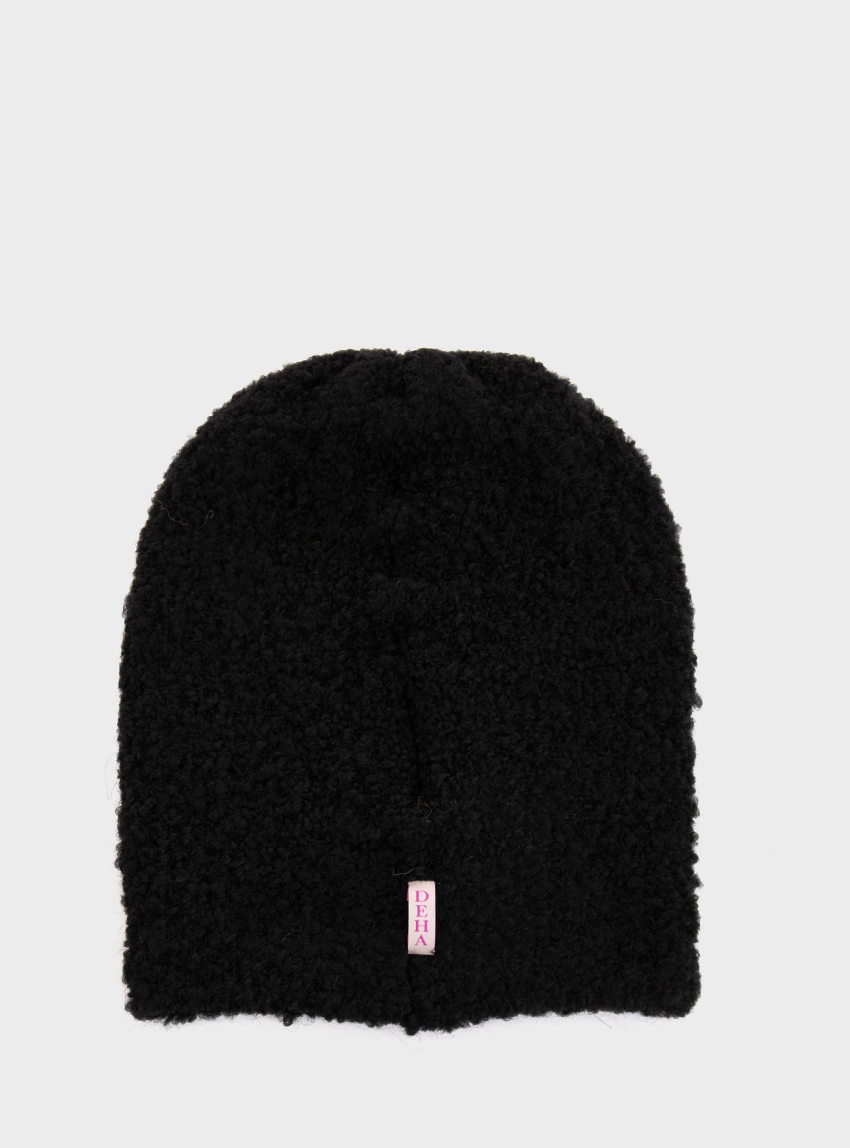 Deha Boucle' Beanie - Black