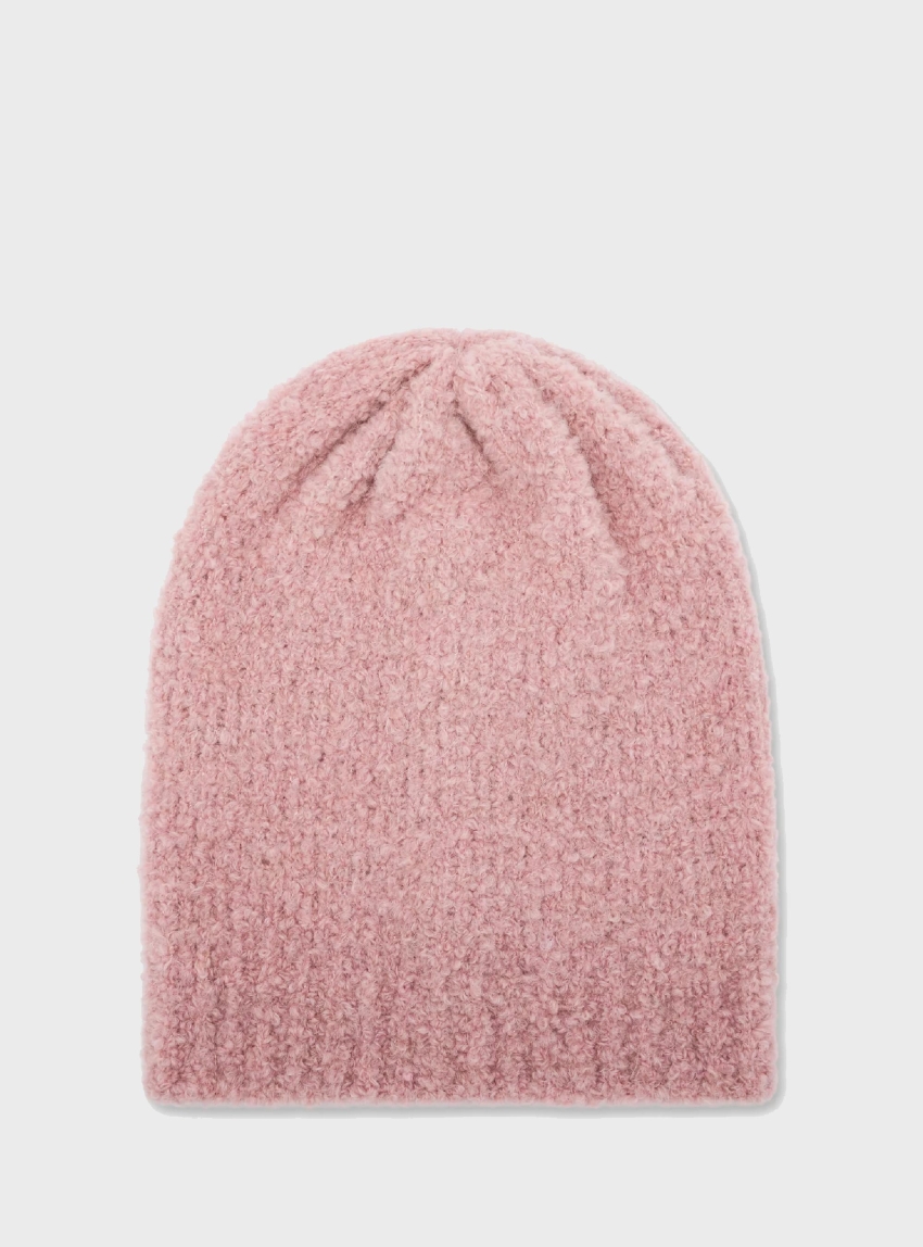Deha Boucle' Beanie - Dusty Pink
