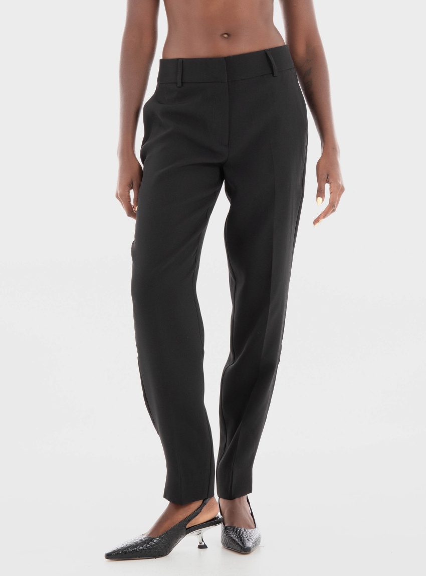 Only Veronica-Elly High Waist Slim Fit Pants - Black