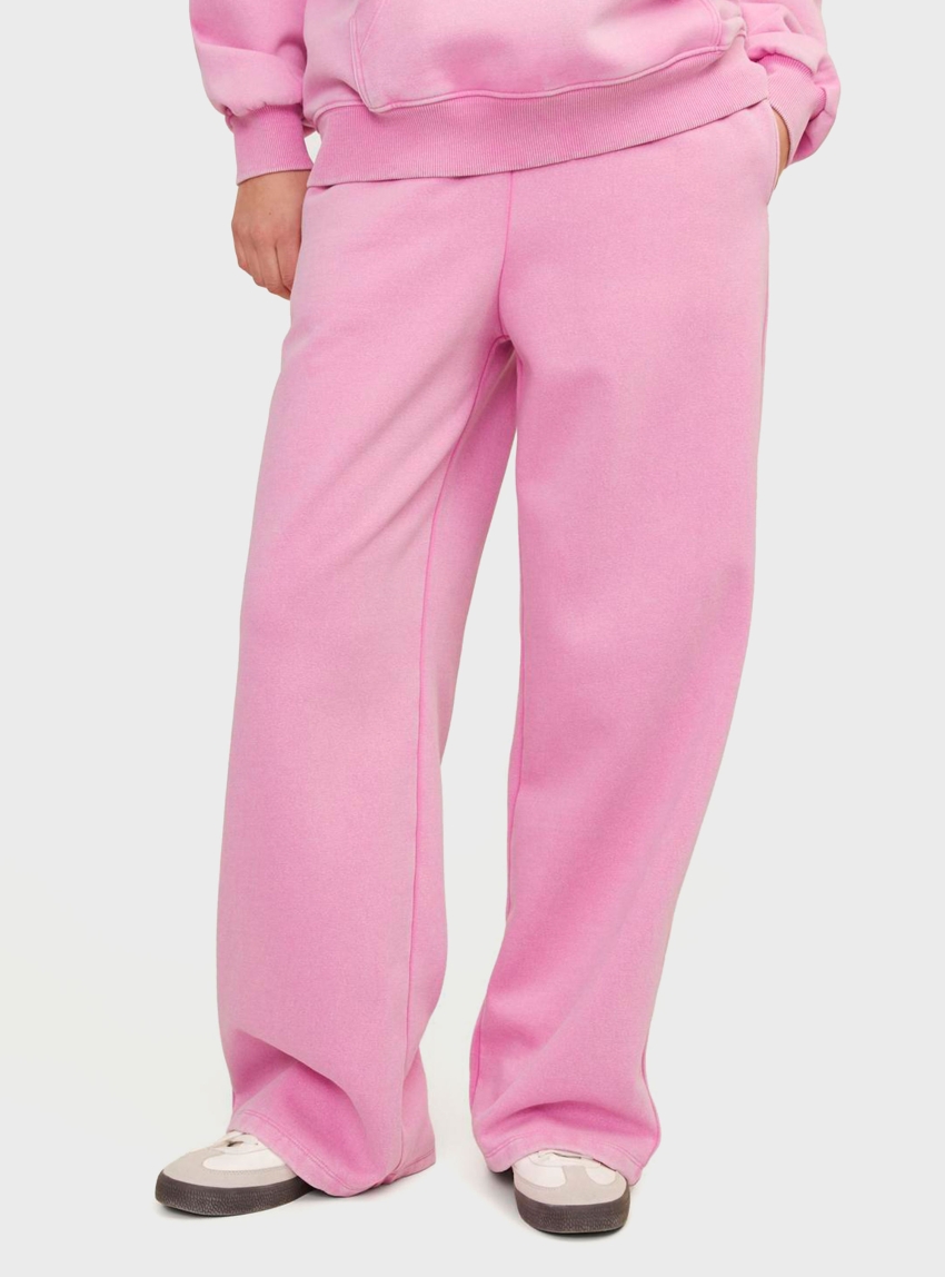 JJXX Elizabeth Straight Fit Mid Waist Sweat Pants - Pink