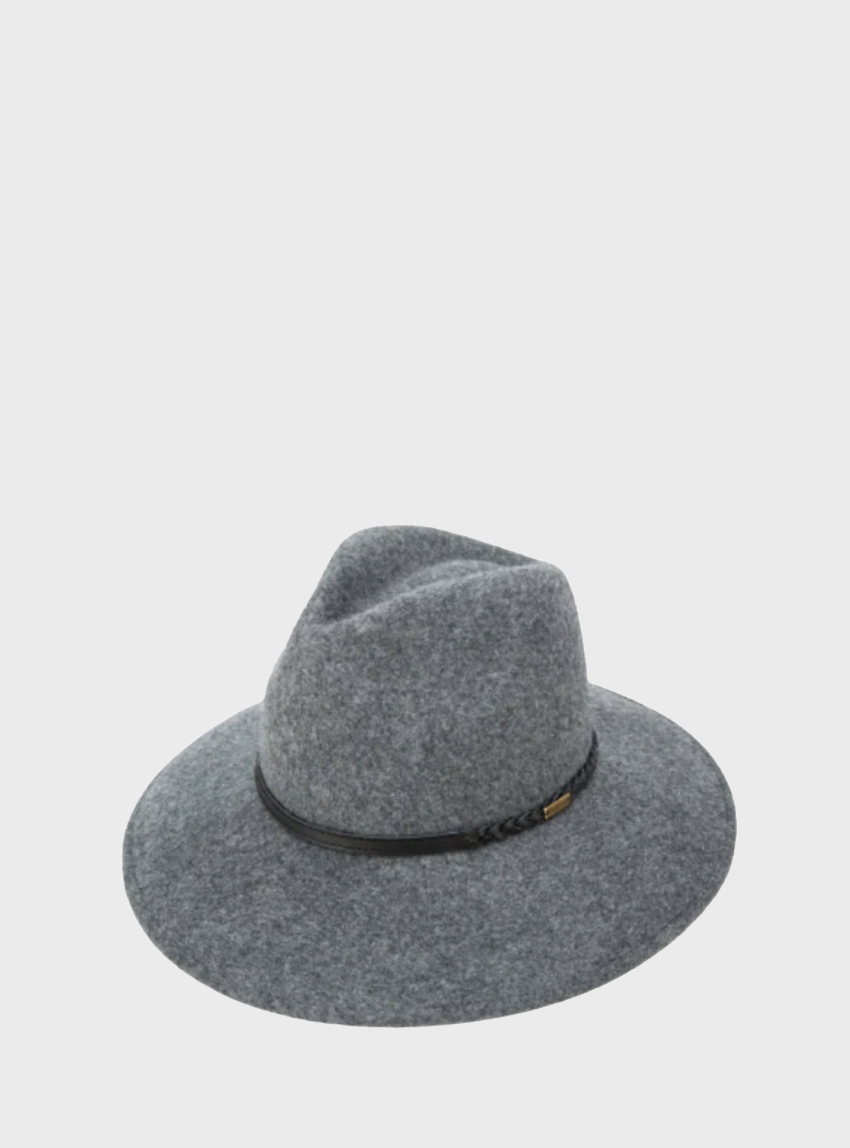 Barbour Tack Fedora - Dark Grey
