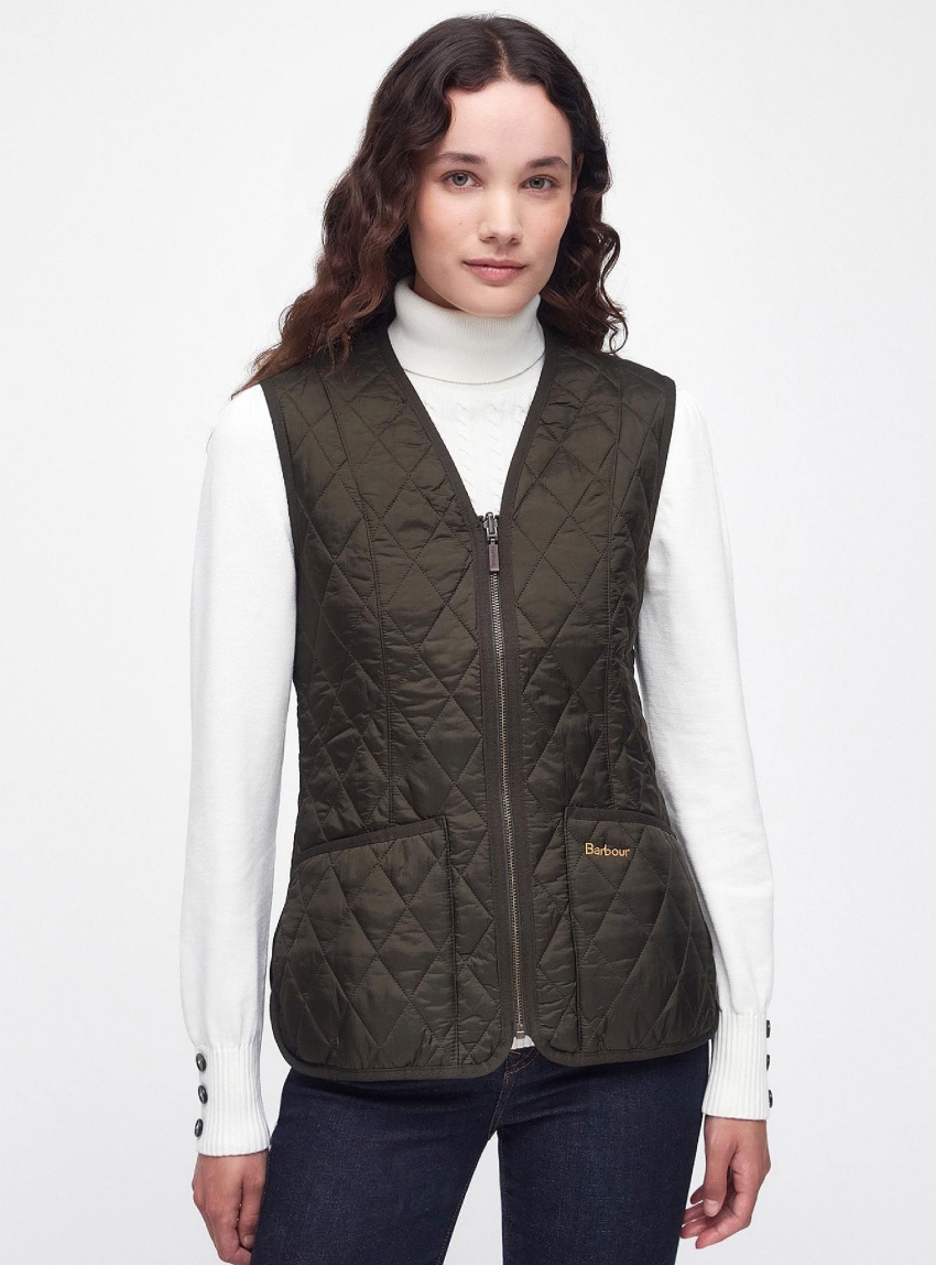 Barbour Betty Interactive Liner - Olive 