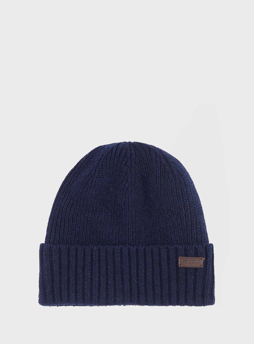 Barbour Carlton Beanie Hat - Navy