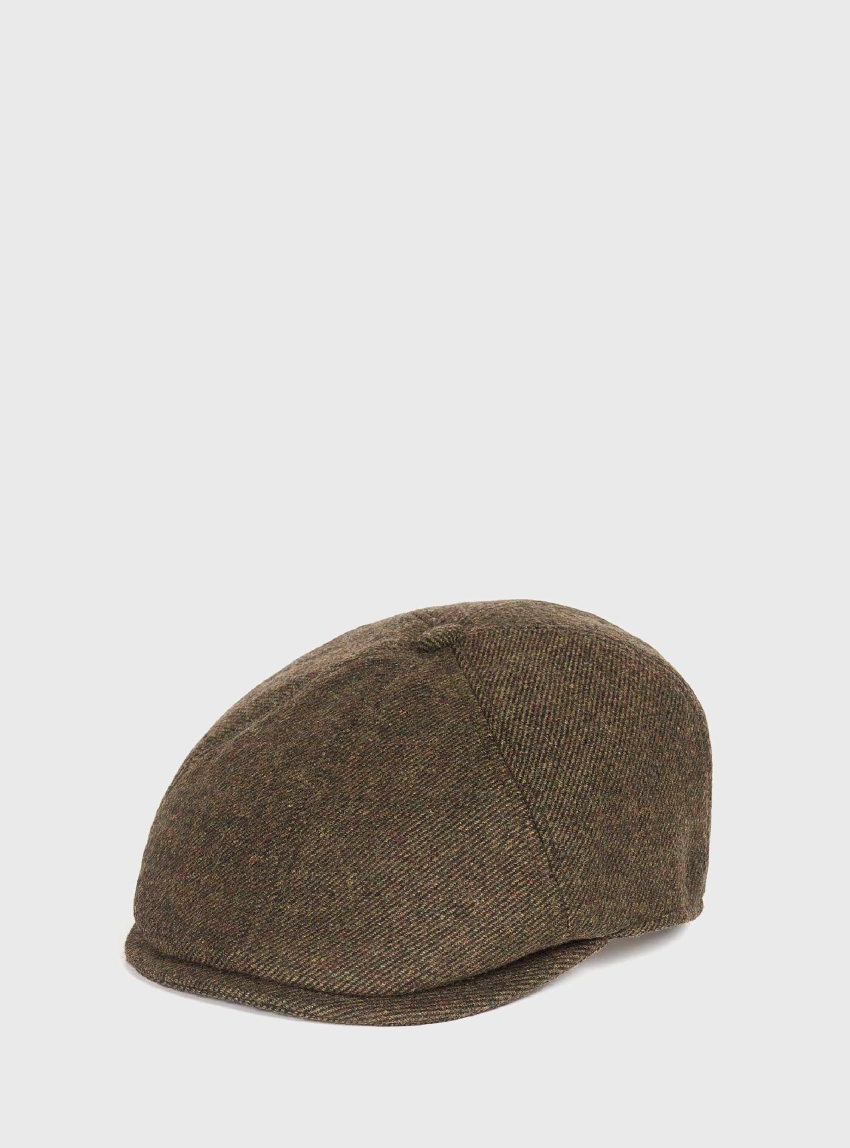 Barbour Claymore Bakerboy Cap - Olive 