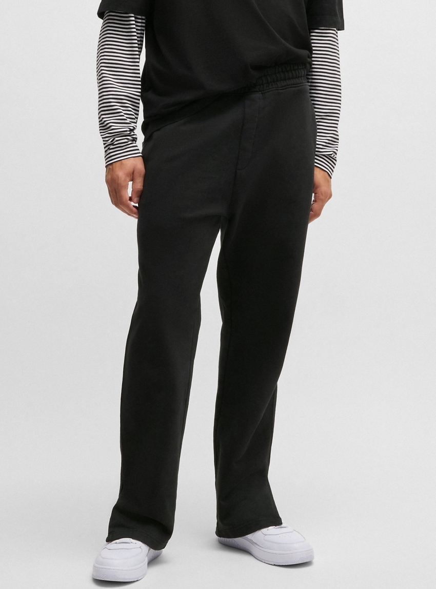 HUGO Loose Fit Sweat Pants Nuwpant - Black
