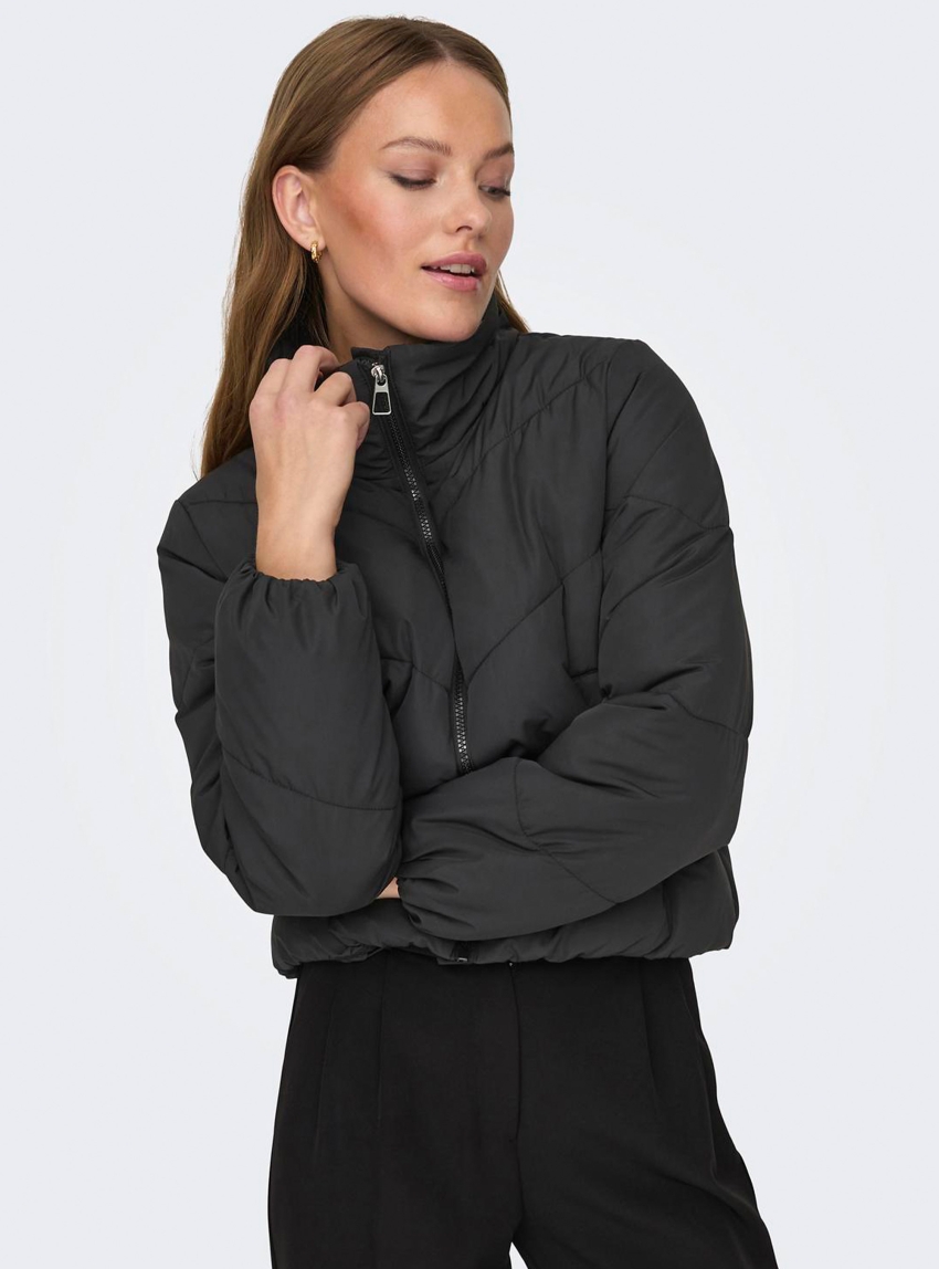 Only Maggi Life Solid Puffer Cc Otw - Black