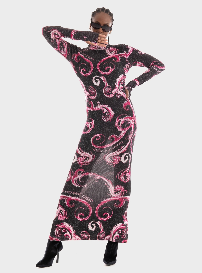 Versace Jeans Knitted Dress - Black