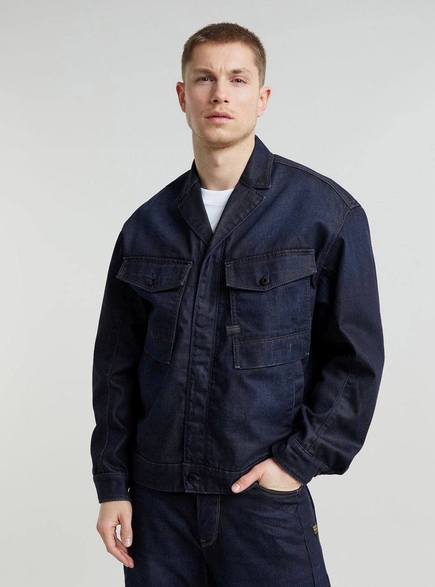 G-Star Bend Jacket - Unwashed Denim