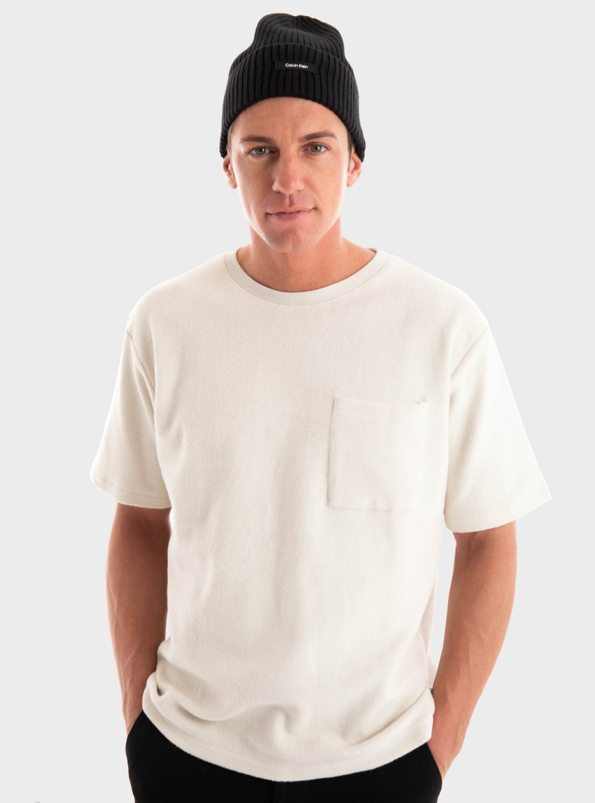 Dstrezzed Collin Tee Towelling - Ecru
