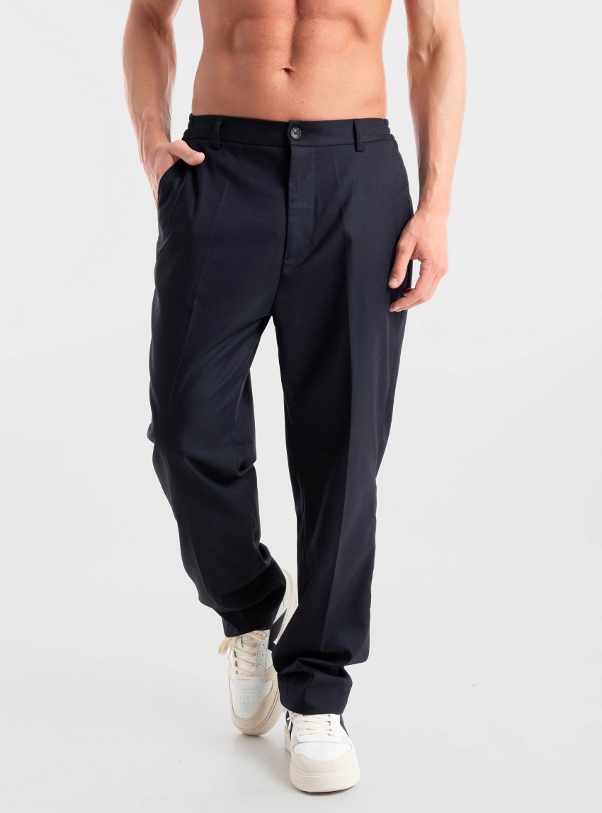 Dstrezzed Odin Loose Fit Pants - Dark Blue