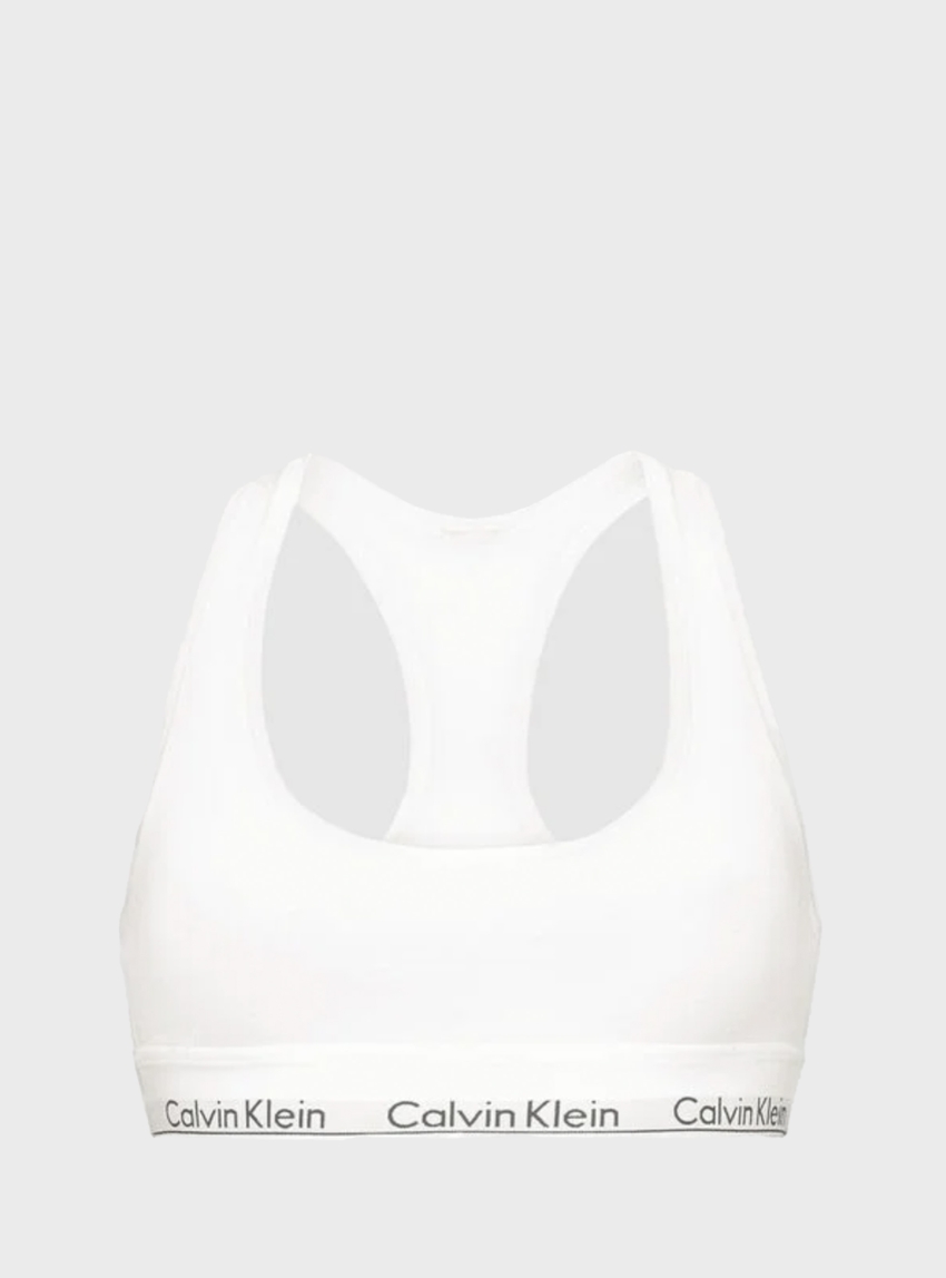 Calvin Klein Unlined Bralette - White