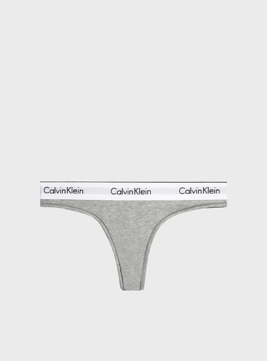 Calvin Klein Thong - Grey Melange