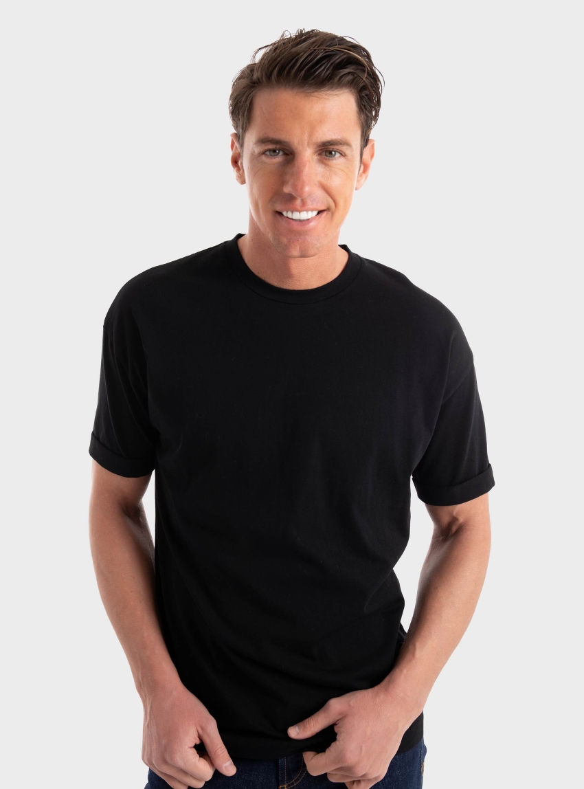 Drykorn Relaxed Fit T-Shirt Thilo - Black