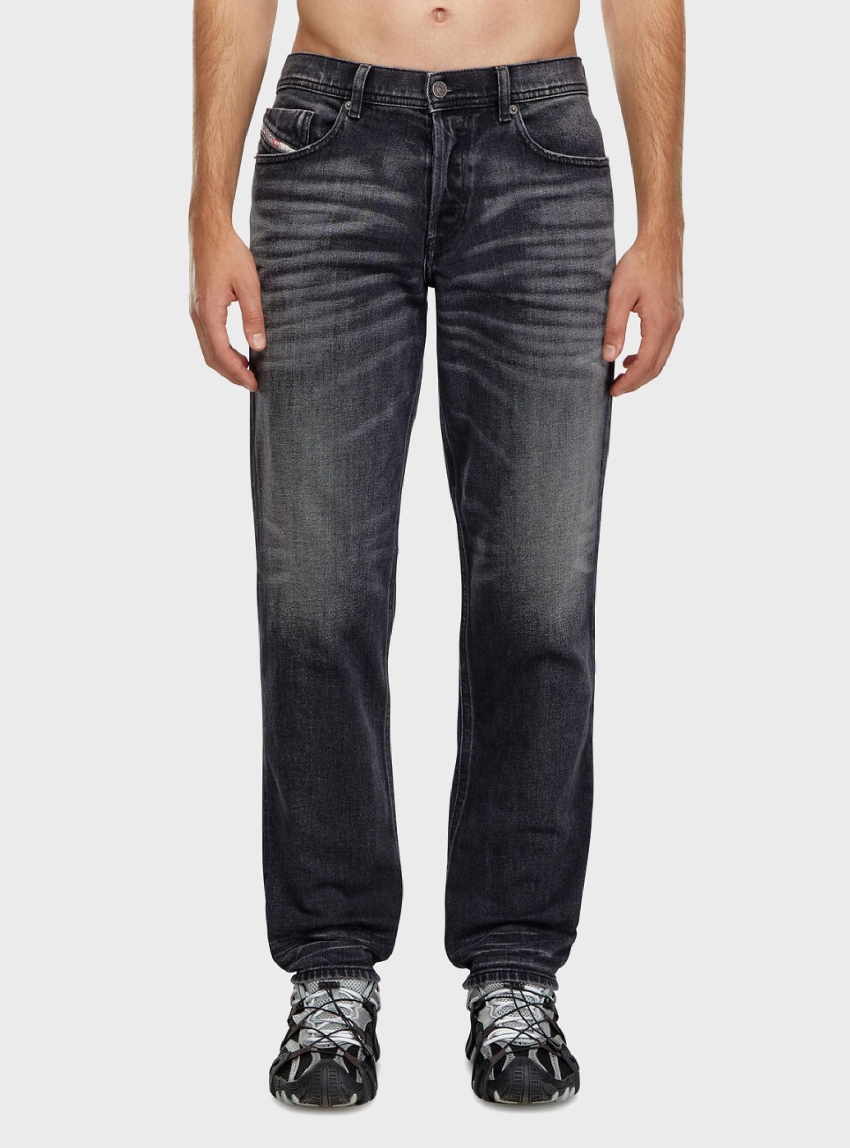 Diesel tapered jeans 2023 d-finitive 09j65 - Black